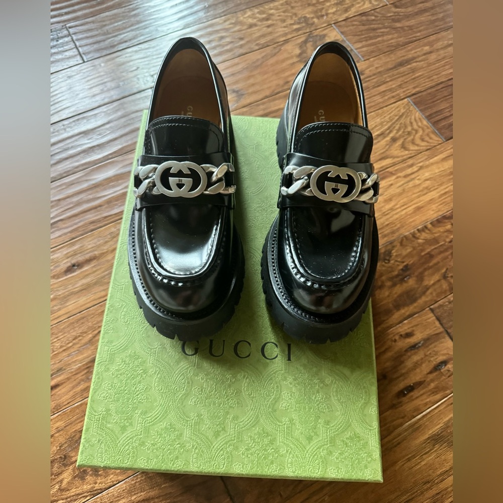 Gucci Cordovan Lux Nero - Size 38
